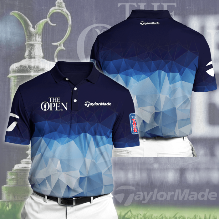 The Open Championship TaylorMade Polo Shirt Golf Shirt 3D PLS288