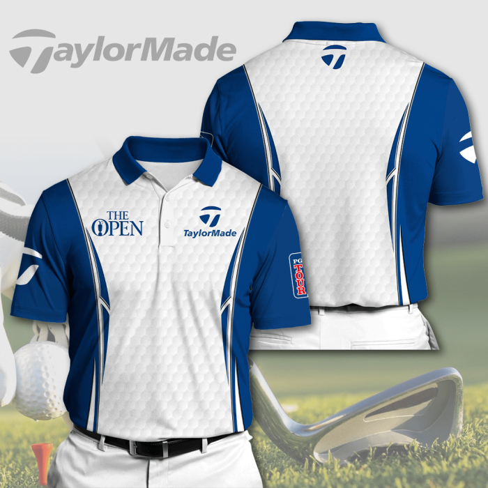 The Open Championship TaylorMade Polo Shirt Golf Shirt 3D PLS295