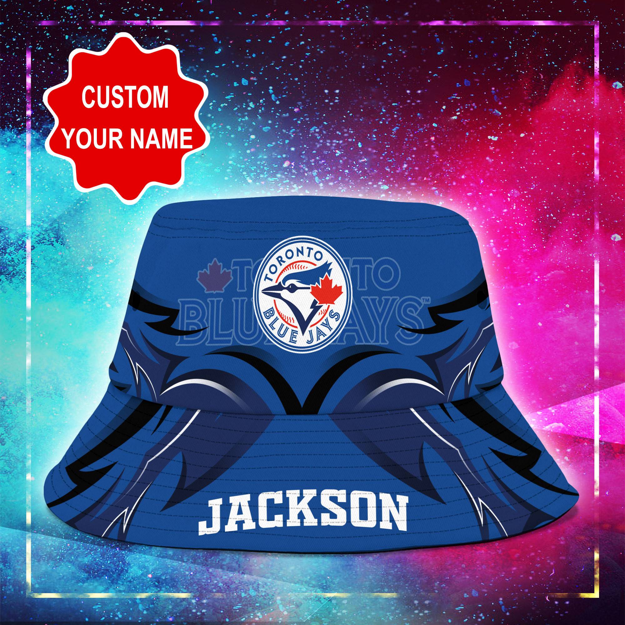 Toronto-Blue-Jays-MLB-Bucket-Hat-Personalized-SBH320-1