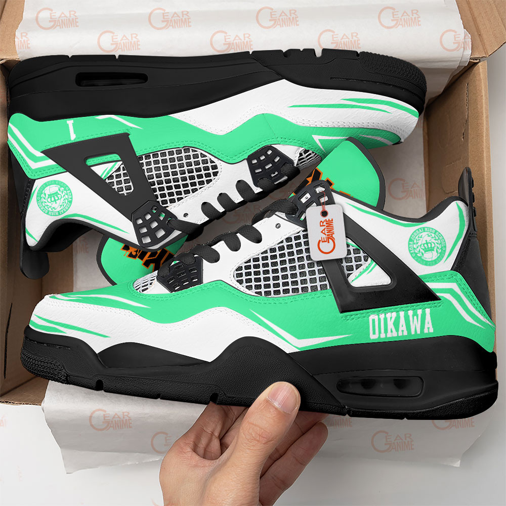 Toru-Oikawa-Jordan-4-Sneakers-Anime-Personalized-Shoes-JD410-1
