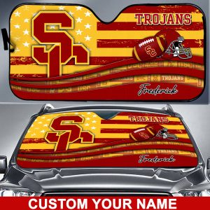 USC Trojans NCAA Car Sun Shade CSS0429