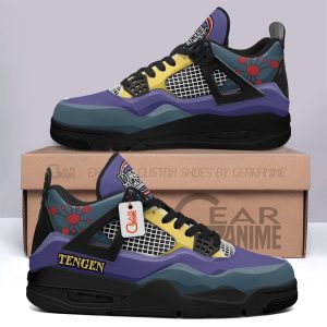 Uzui Tengen Jordan 4 Sneakers Anime Personalized Shoes JD472