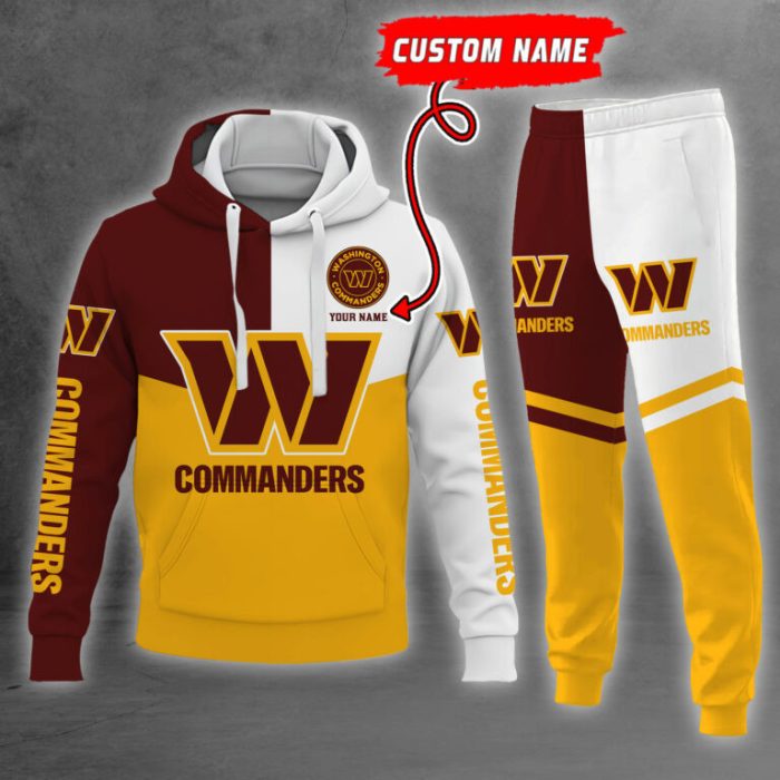 Washington Commanders NFL Personalized Combo Hoodie