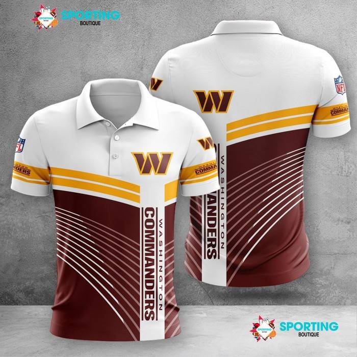 Washington-Football-Team-Polo-Shirt-Golf-Shirt-3D-PLS1374 Washington Football Team Polo Shirt Golf Shirt 3D PLS1374