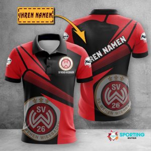 Wehen Wiesbaden Polo Shirt Golf Shirt 3D PLS495