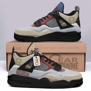 William Vangeance Jordan 4 Sneakers Anime Personalized Shoes JD302