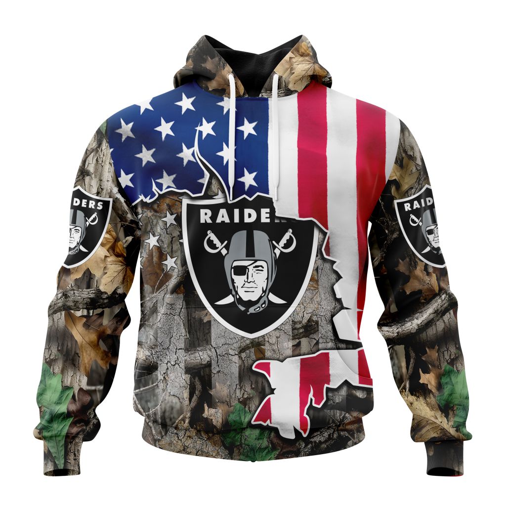 Customized-NFL-Las-Vegas-Raiders-USA-Flag-Camo-Realtree-Hunting-Unisex-Hoodie-TH0998 Customized NFL Las Vegas Raiders USA Flag Camo Realtree Hunting Unisex Hoodie TH0998