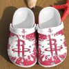 Houston Rockets Red Crocs Crocband Clog Comfortable Water Shoes BCL1820