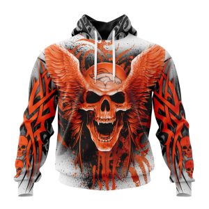 Personalized NFL Denver Broncos Special Kits With Skull Art Unisex Hoodie TH1378