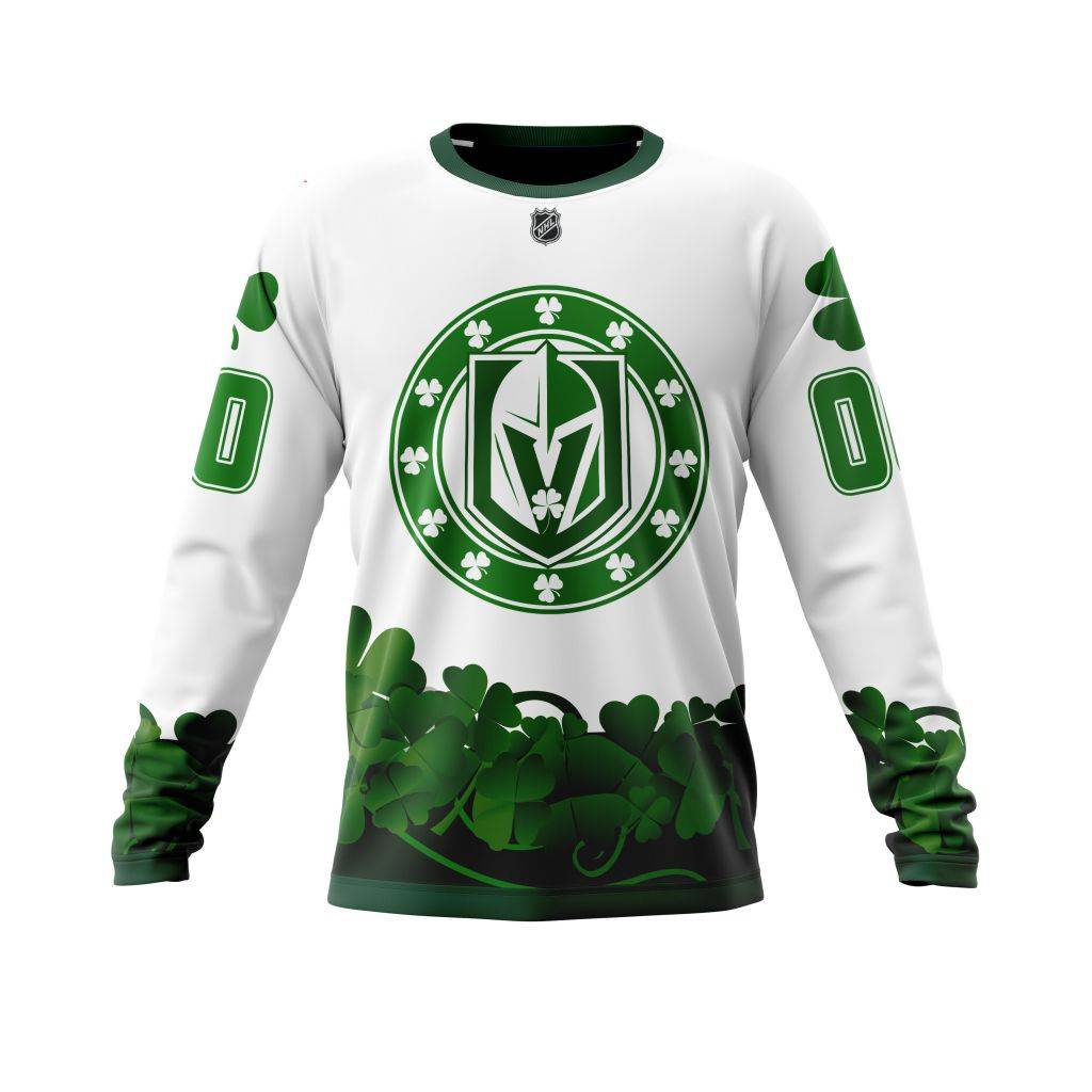 Personalized-Vegas-Golden-Knights-Happy-St.Patrick-Days-Unisex-Sweatshirt-SWS3813 Personalized Vegas Golden Knights Happy St.Patrick Days Unisex Sweatshirt SWS3813