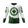 Personalized Winnipeg Jets Happy St.Patrick Days Unisex Sweatshirt SWS3830