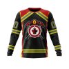 Personalized Winnipeg Jets Honor Firefighter Unisex Sweatshirt SWS3831