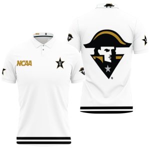 Vanderbilt Commodores NCAA Classic White With Mascot Logo Polo Shirt PLS2812