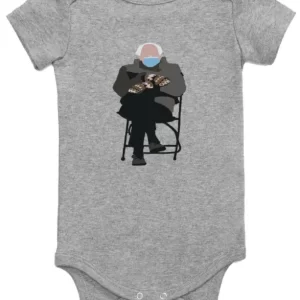Baby Onesie Bernie Sanders Inauguration Mittens Meme Joe Biden Kamala Creeper Romper