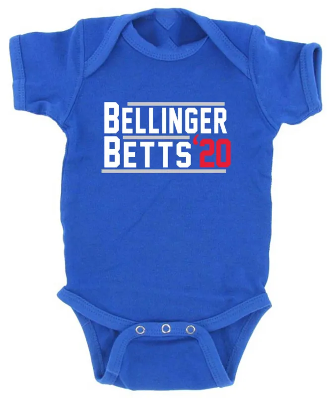 Baby-Onesie-Cody-Bellinger-Mookie-Betts-Los-Angeles-Dodgers-2020-Creeper-Romper Baby Onesie Cody Bellinger Mookie Betts Los Angeles Dodgers 2020 Creeper Romper
