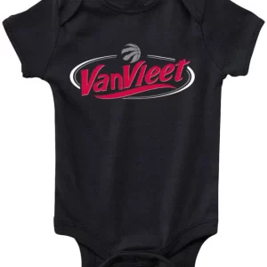Baby Onesie Fred Vanvleet Toronto Raptors Logo Creeper Romper