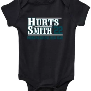Baby Onesie Jalen Hurts Devonta Smith Philadelphia Eagles Philly Creeper Romper