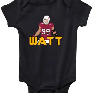 Baby Onesie Jj Watt Arizona Cardinals Watt Pic Creeper Romper