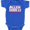 Baby Onesie Josh Allen Stefon Diggs Buffalo Bills 2023 Creeper Romper