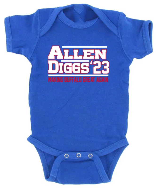 Baby-Onesie-Josh-Allen-Stefon-Diggs-Buffalo-Bills-2023-Creeper-Romper Baby Onesie Josh Allen Stefon Diggs Buffalo Bills 2023 Creeper Romper