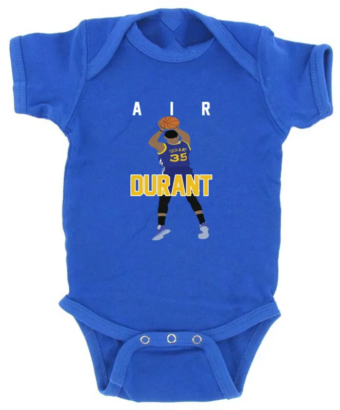 Baby-Onesie-Kevin-Durant-Golden-State-Warriors-Air-NBA-Finals-Creeper-Romper Baby Onesie Kevin Durant Golden State Warriors "Air" NBA Finals Creeper Romper