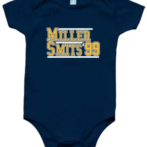 Baby Onesie Reggie Miller Rik Smits Indiana Pacers 1999 Creeper Romper