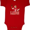 Baby Onesie Trey Lance San Francisco 49Ers Pic Creeper Romper