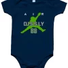 Baby Onesie Will Dissly Seattle Seahawks "Air" Creeper Romper
