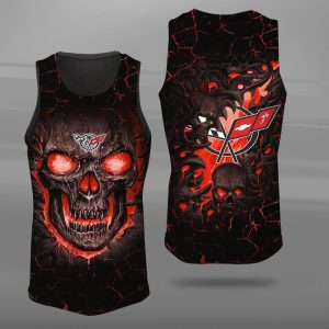 Chevrolet Corvette Skull Unisex Tank Top Basketball Jersey Style Gym Muscle Tee JTT615
