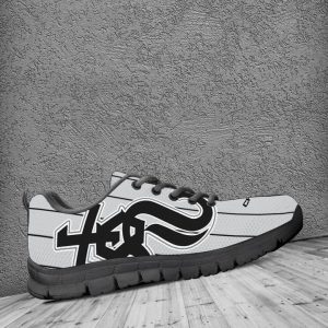 Chicago White Sox MLB Canvas Shoes Running Shoes Black Shoes Fly Sneakers