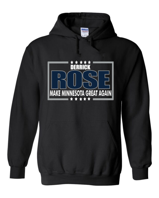 Derrick-Rose-Minnesota-Timberwolves-Make-Minnesota-Great-Hooded-Sweatshirt-Unisex-Hoodie Derrick Rose Minnesota Timberwolves "Make Minnesota Great" Hooded Sweatshirt Unisex Hoodie
