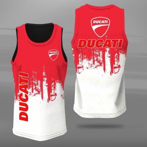 Ducati Unisex Tank Top Basketball Jersey Style Gym Muscle Tee JTT582