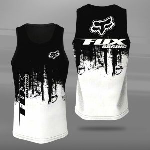 Fox Racing Unisex Tank Top Basketball Jersey Style Gym Muscle Tee JTT635