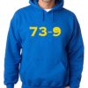 Golden State Warriors "73-9" Hooded Sweatshirt Hoodie