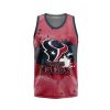 Houston Texans Unisex Tank Top Basketball Jersey Style Gym Muscle Tee JTT869
