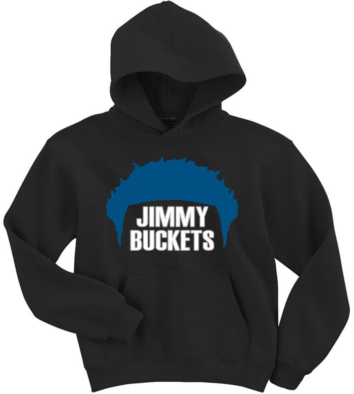 Jimmy-Butler-Minnesota-Timberwolves-Buckets-Hair-Hoodie-Hooded-Sweatshirt Jimmy Butler Minnesota Timberwolves "Buckets Hair" Hoodie Hooded Sweatshirt