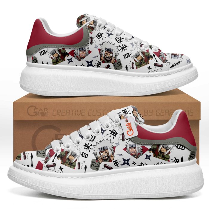 Jiraiya Pattern MQ Shoes Custom Sneakers GMQ066