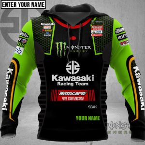 Kawasaki Unisex 3D Hoodie GH2946