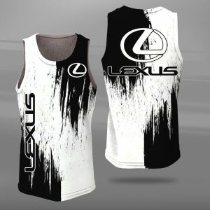 Lexus Unisex Tank Top Basketball Jersey Style Gym Muscle Tee JTT072