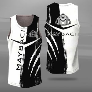 Maybach Unisex Tank Top Basketball Jersey Style Gym Muscle Tee JTT066