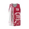 New York Giants Unisex Tank Top Basketball Jersey Style Gym Muscle Tee JTT930