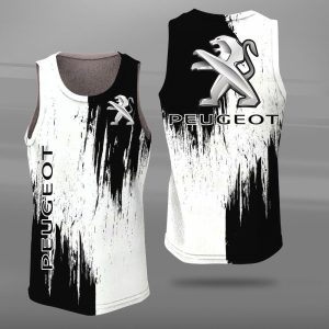 Peugeot Unisex Tank Top Basketball Jersey Style Gym Muscle Tee JTT080