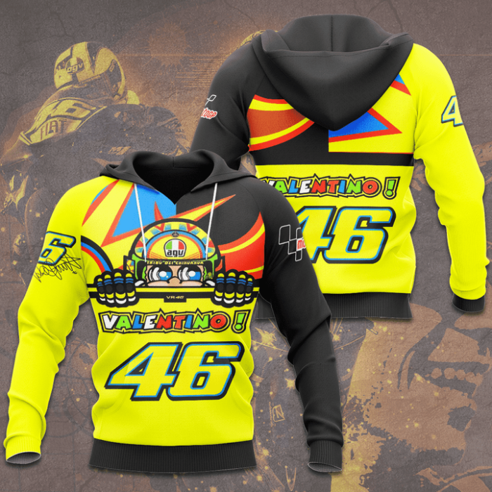 Valentino Rossi Unisex 3D Hoodie GH3164