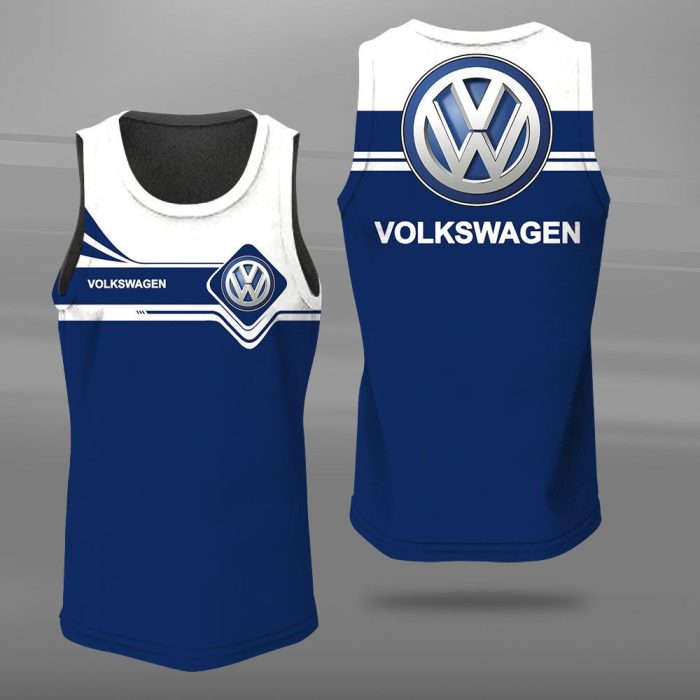 Volkswagen Unisex Tank Top Basketball Jersey Style Gym Muscle Tee JTT037