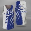 Volvo Unisex Tank Top Basketball Jersey Style Gym Muscle Tee JTT092