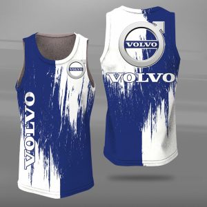 Volvo Unisex Tank Top Basketball Jersey Style Gym Muscle Tee JTT640