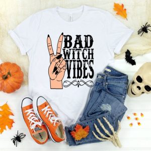 Bad Witch Vibes Shirt Witch Shirt Sanderson Sisters Halloween Shirt Halloween Party Hocus Pocus Shirt Halloween Funny Tee