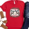 Baseball Baseball Mama Shirt Baseball Shirt For Women Sports Mothers Day Gift Family Baseball Shirt Cheetah Prin