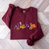 Halloween Sweatshirt Cat Sweatshirt Ghost Shirt Halloween Sweater Cool Halloween Cat Shirt Cat Lover Black Cat