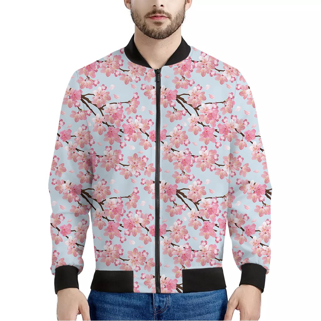 Sakura Flower Cherry Blossom Print Bomber Jacket – We sell presents ...